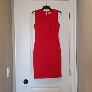 Red Calvin Klein BodyCon Dreas